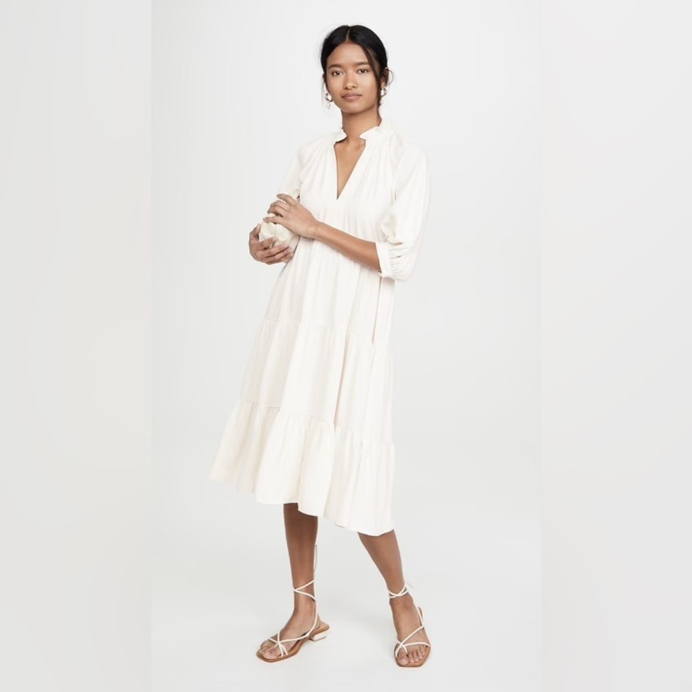 Amanda Uprichard Safron Midi Dress Size XS